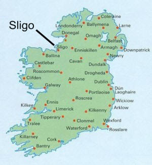 map of sligo county ireland Sligo Ireland map of sligo county ireland